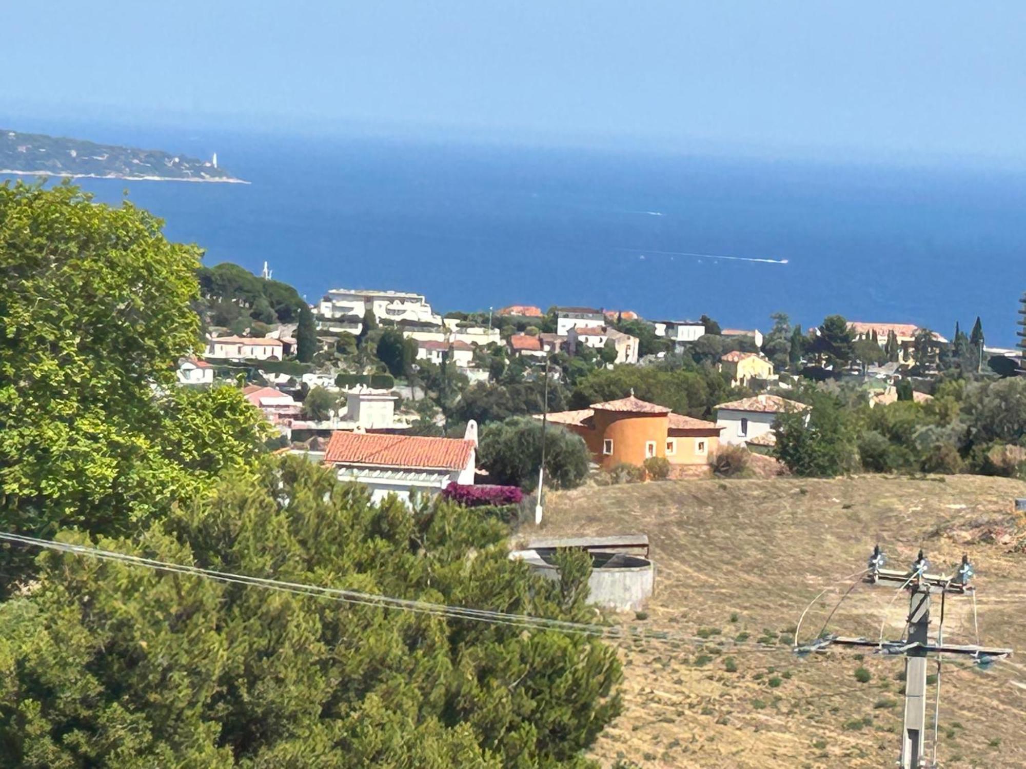 Cottage Marin Avec Vue Mer Nice Bagian luar foto